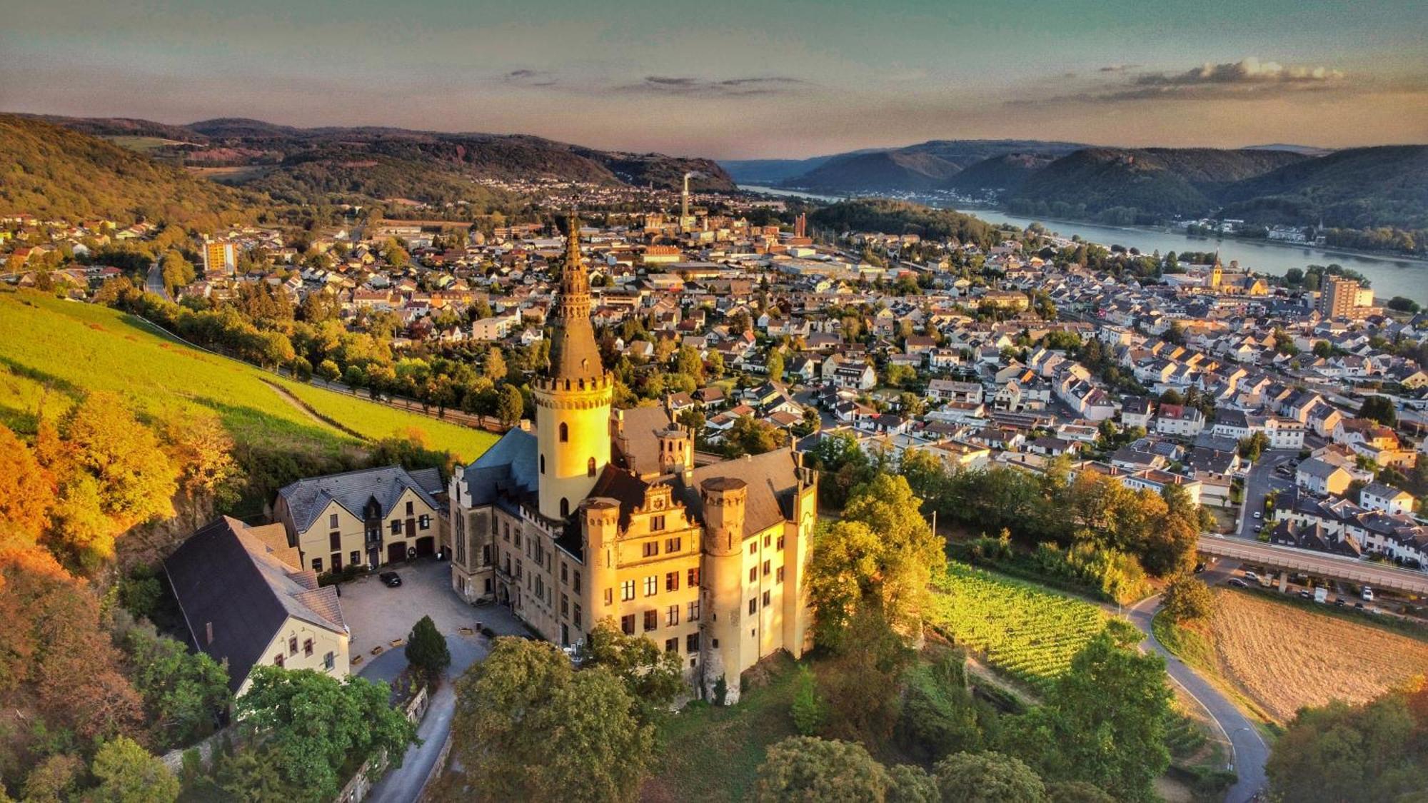 Schloss Arenfels バート・ヘニンゲン エクステリア 写真